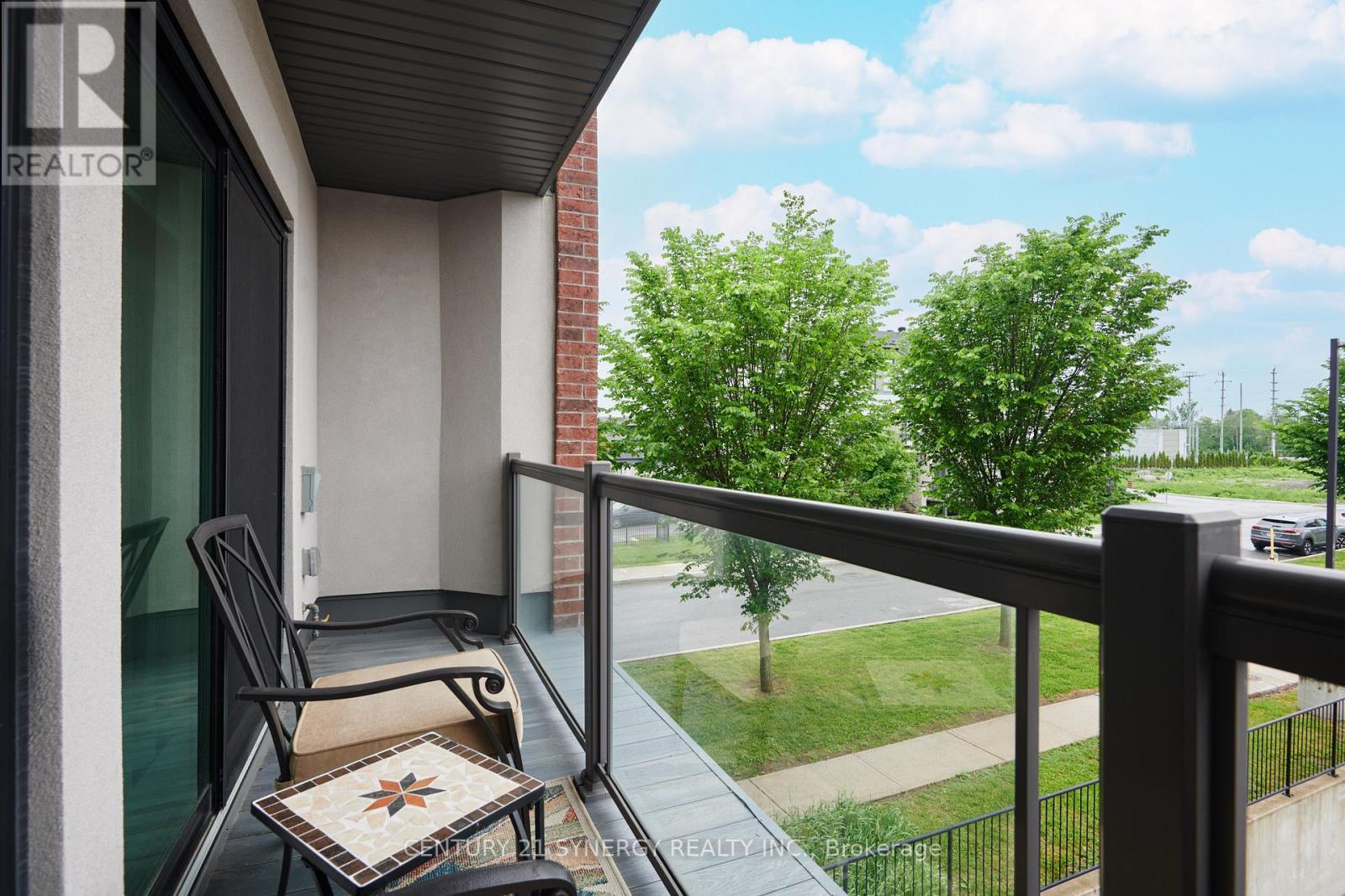 201 - 615 Longfields Drive, Ottawa, ON - Outdoor With Balcony With Exterior