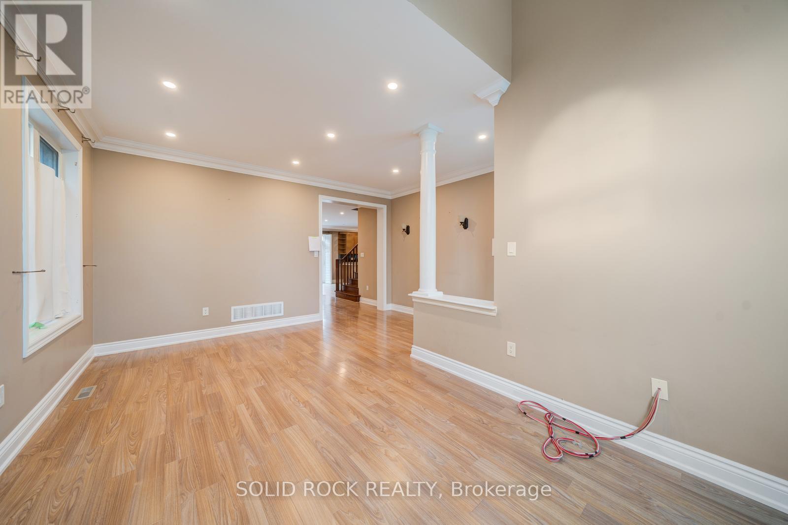 From the bow window into the Dining Area - 32 Albert Roffey Crescent, Markham, ON