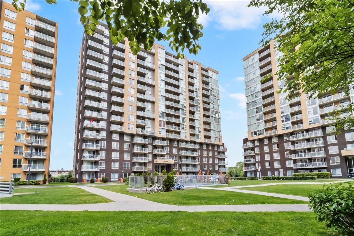Façade - 1640-10050 Place De L'Acadie, Montréal (Ahuntsic-Cartierville), QC - Outdoor With Balcony With Facade