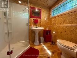 Main floor bathroom with composting toilet - 