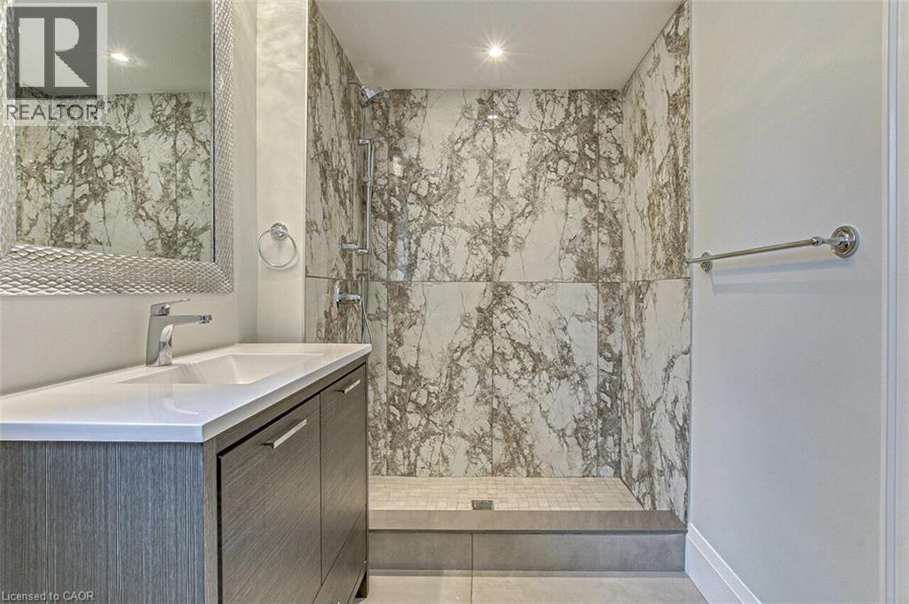 Lower Level Shower - 33 Tyrell Street, Simcoe, ON - Indoor Photo Showing Bathroom