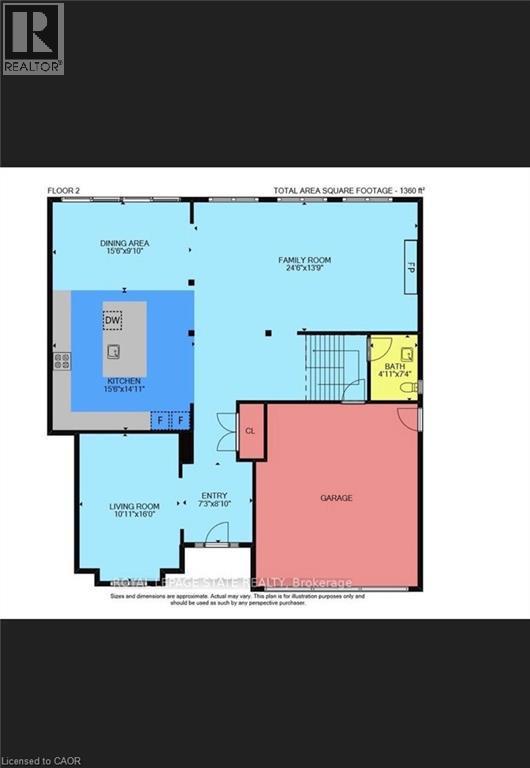Floor plan - 137 Diiorio Circle, Ancaster, ON