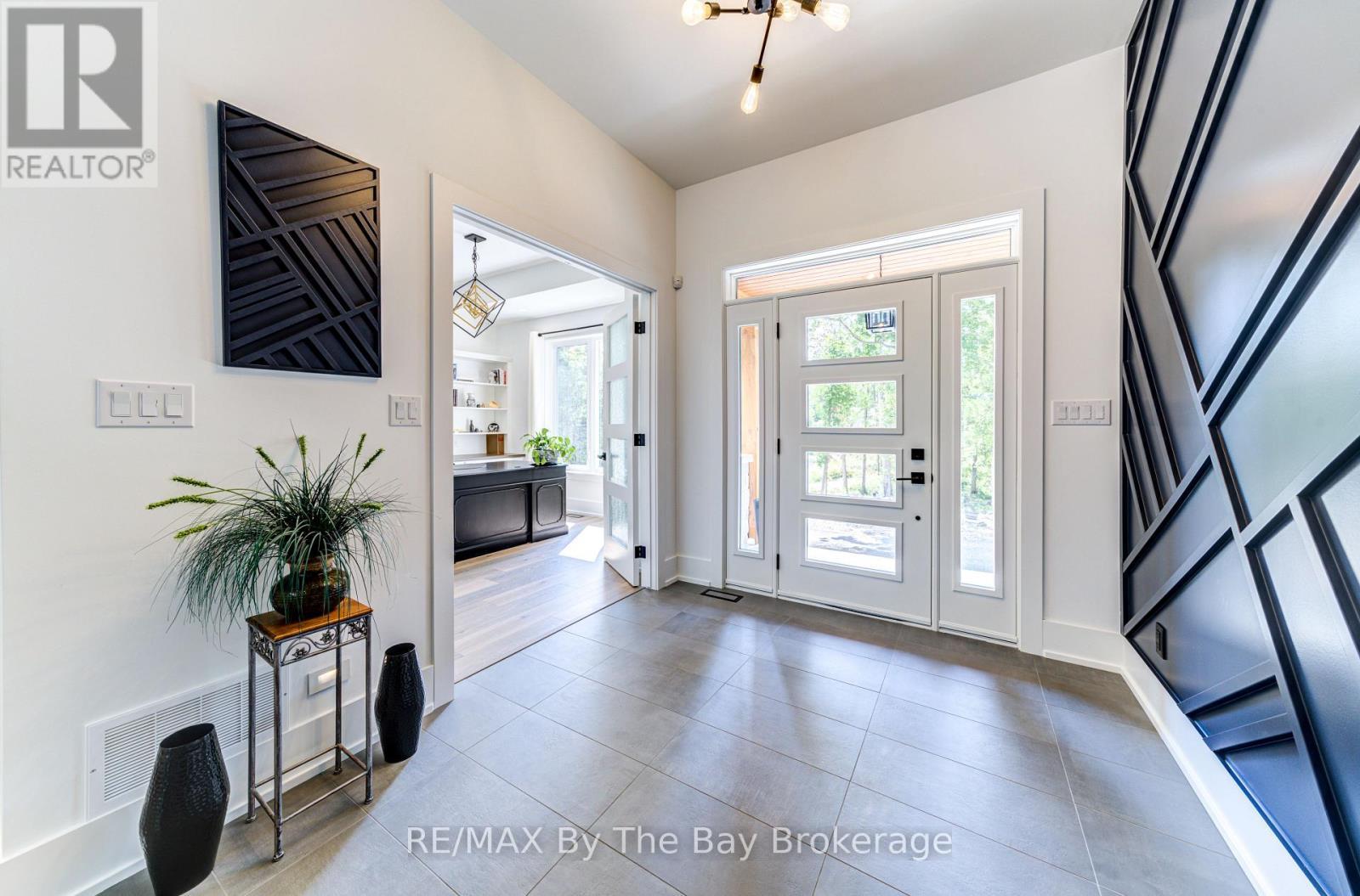 Front Entrance with Accent Wall - 95 Spruce Street, Tiny, ON