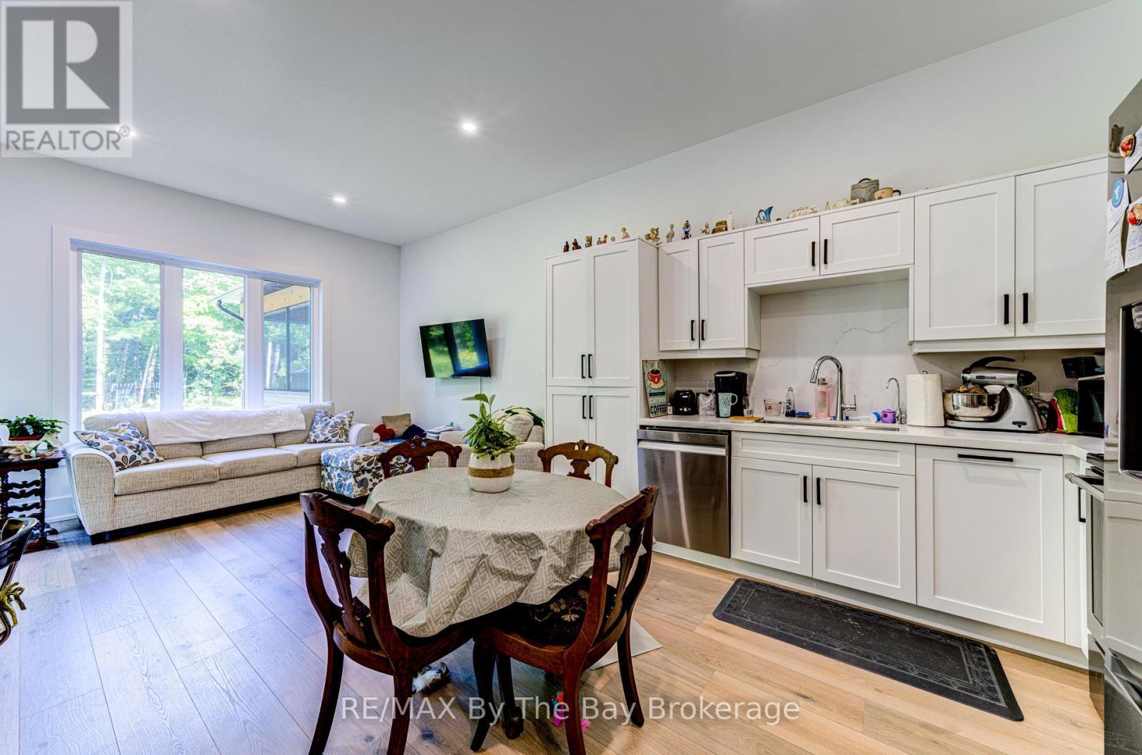 In-Law Suite Open Concept Kitchen/Dining - 95 Spruce Street, Tiny, ON