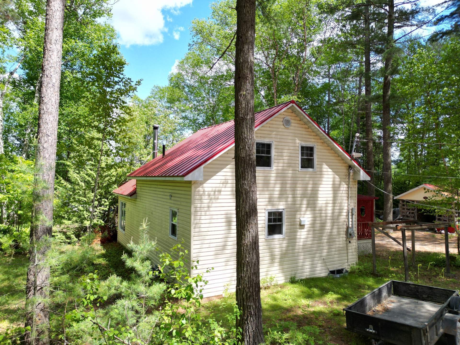 Back of Structure - 997 Ch. Baie-Mcadam, Laniel, QC