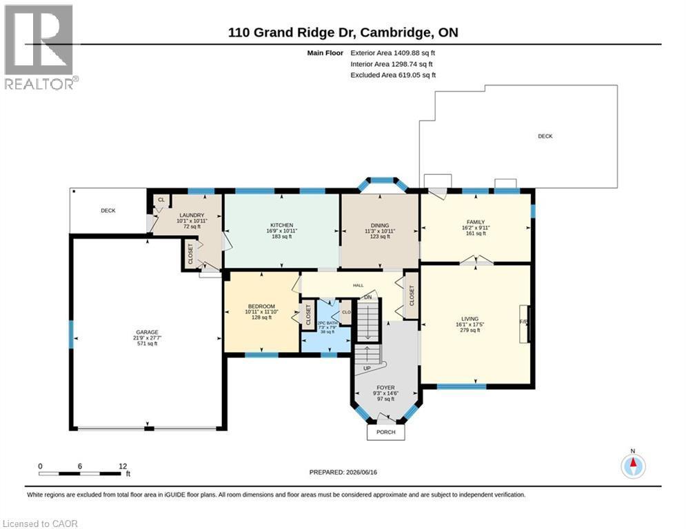 Floor plan - 110 Grand Ridge Drive, Cambridge, ON