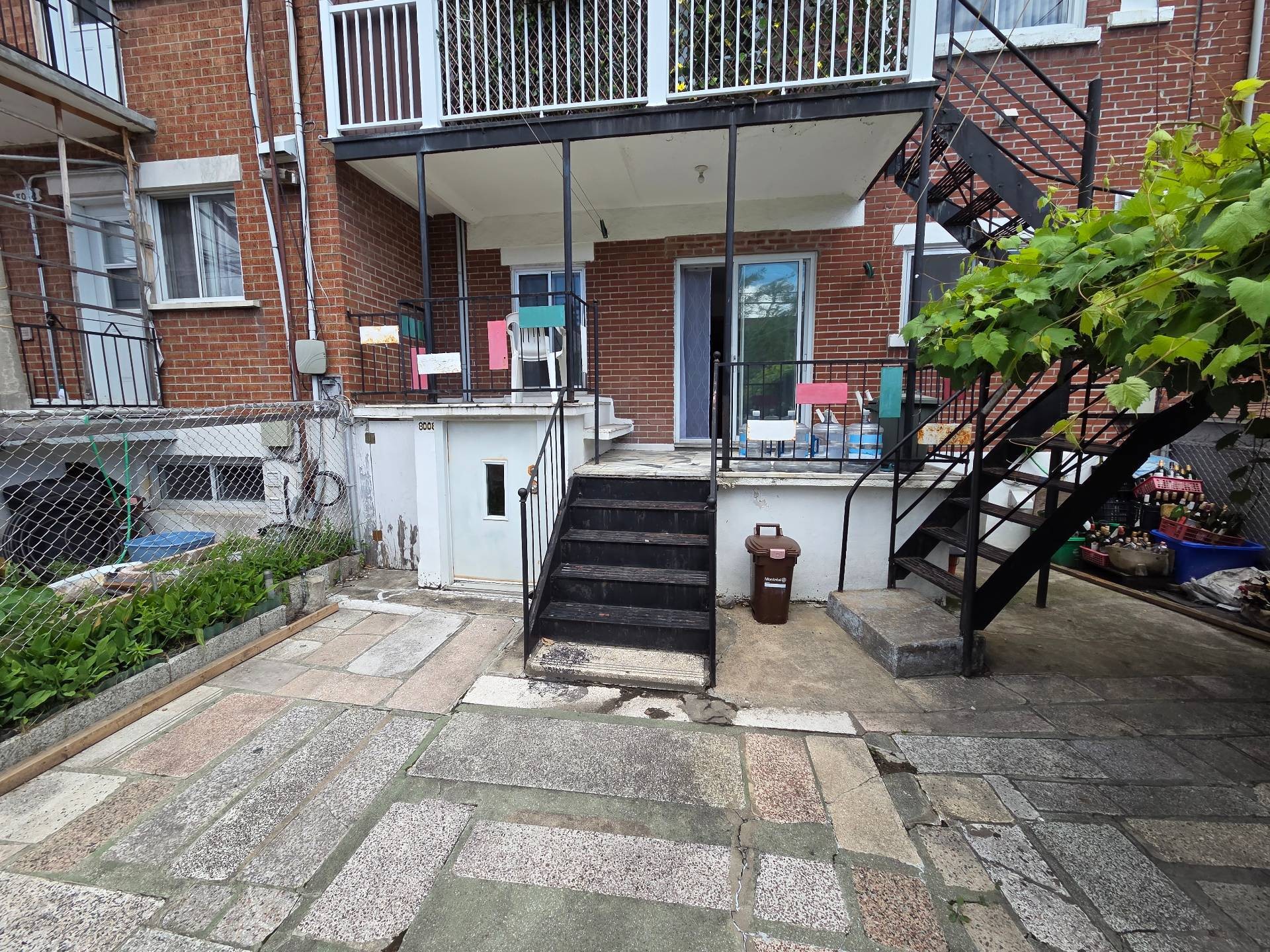 Face arrière - 1-8008 Rue Chabot, Montréal (Villeray/Saint-Michel/Parc-Extension), QC