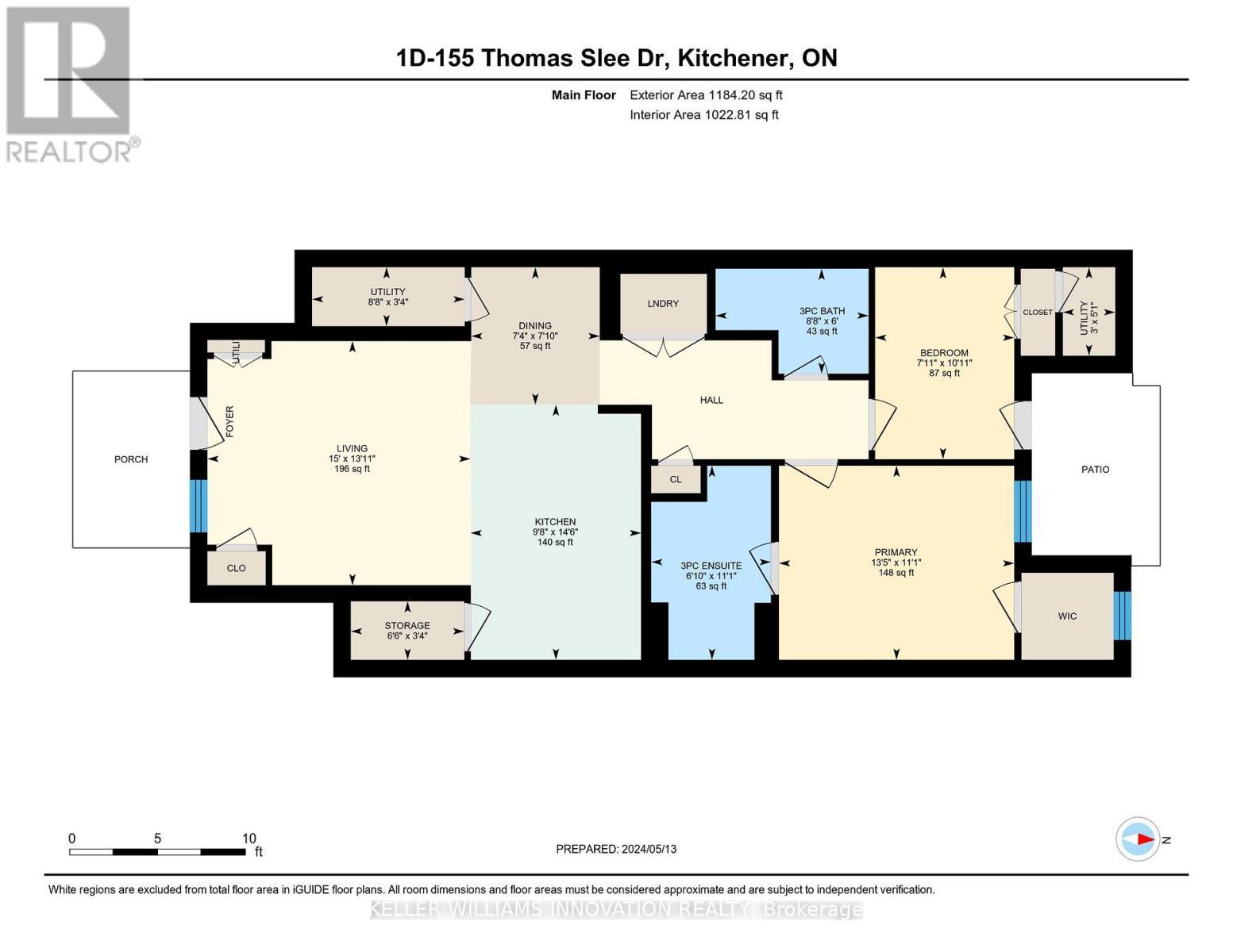 1D - 155 Thomas Slee Drive, Kitchener, ON