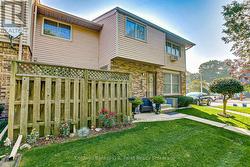 Front with Fenced Deck -