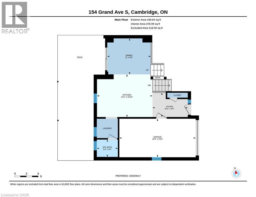 Floor plan - 154 Grand Avenue S, Cambridge, ON