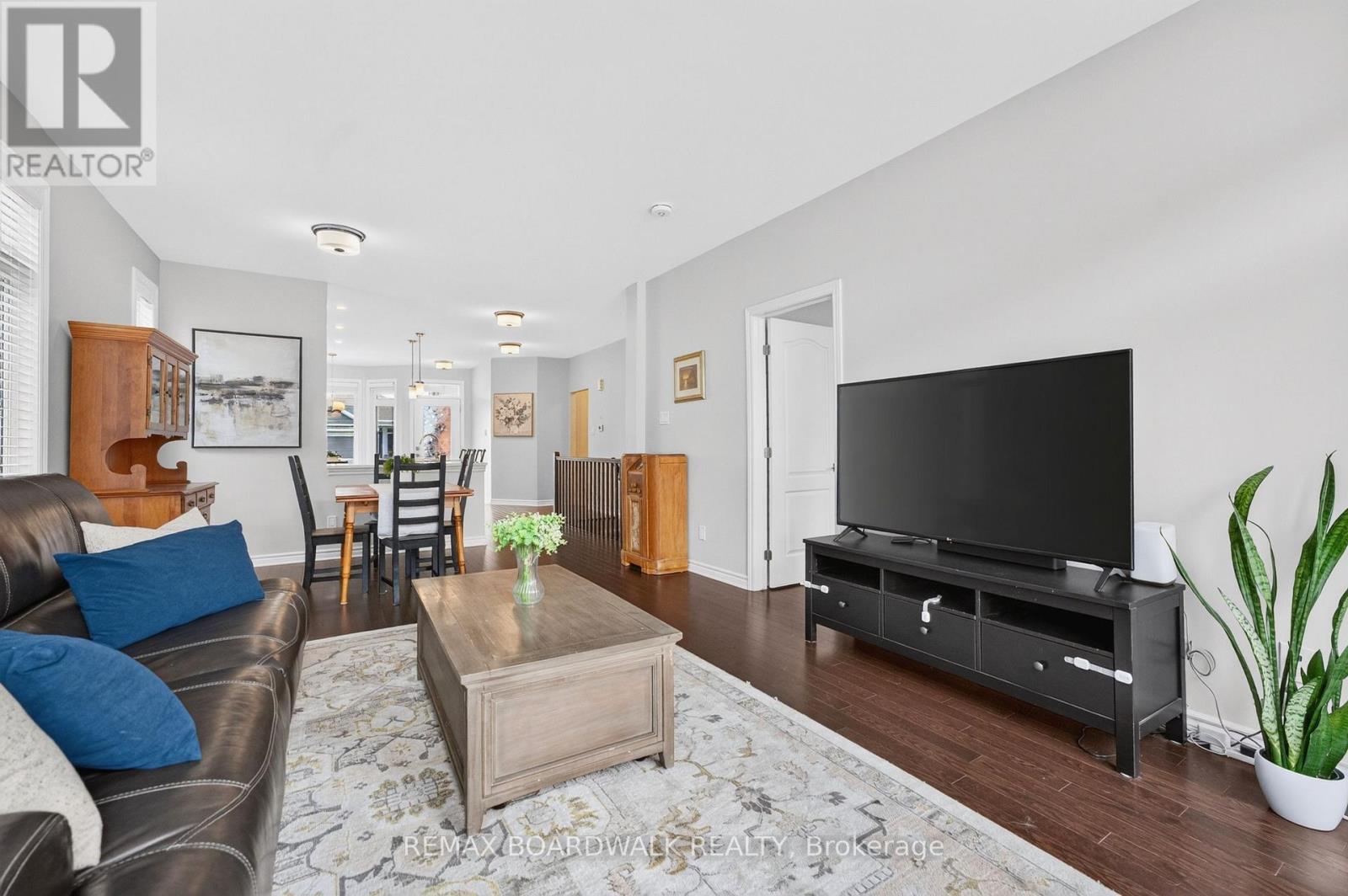 Living Room, Primary Bdrm to the right - 224 Maygrass Way, Ottawa, ON - Indoor Photo Showing Living Room
