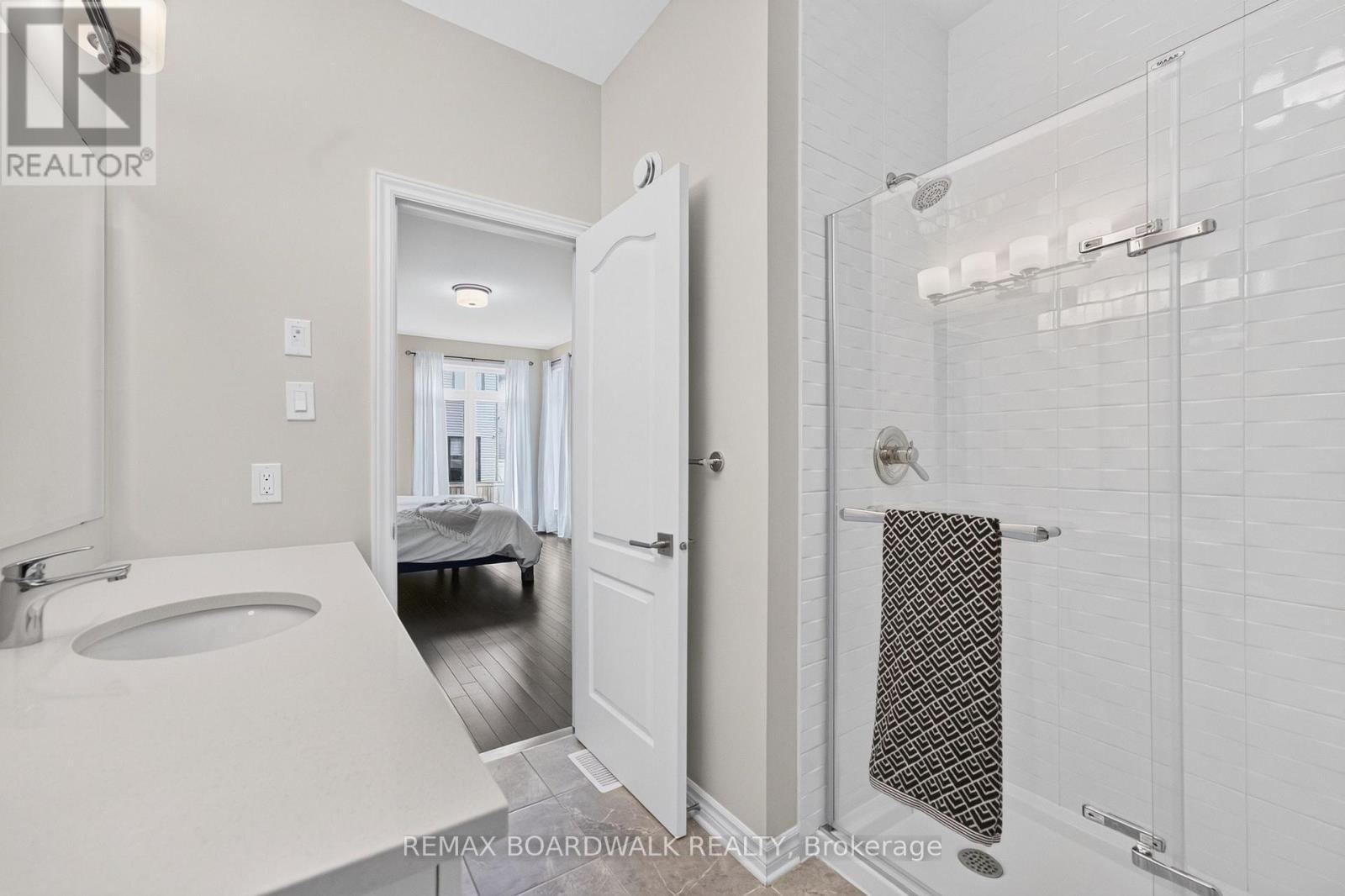 Ensuite- Upgraded 30\" x 60\" Glass Shower - 224 Maygrass Way, Ottawa, ON - Indoor Photo Showing Bathroom