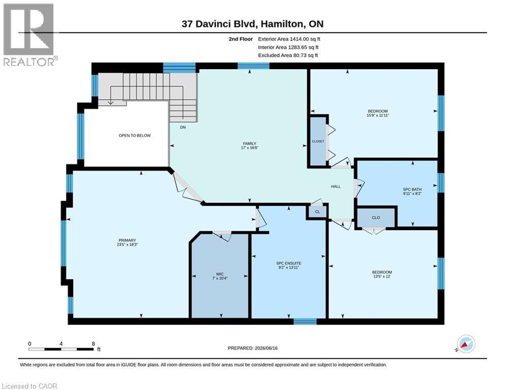 Floor plan - 37 Davinci Boulevard, Hamilton, ON