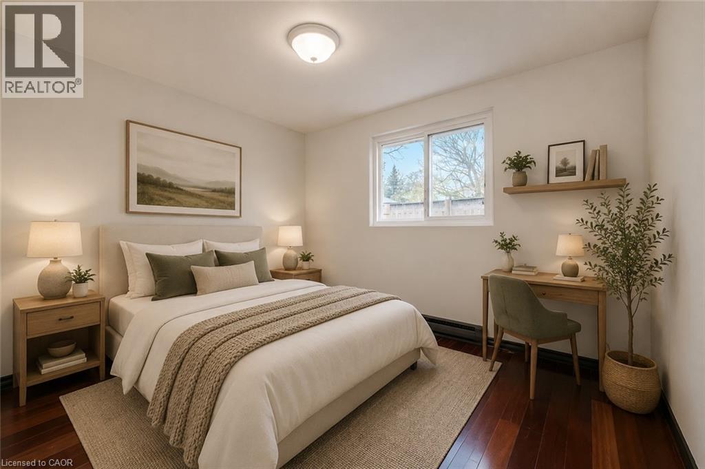 Bedroom (Virtually Staged) - 550 Parkview Crescent, Cambridge, ON