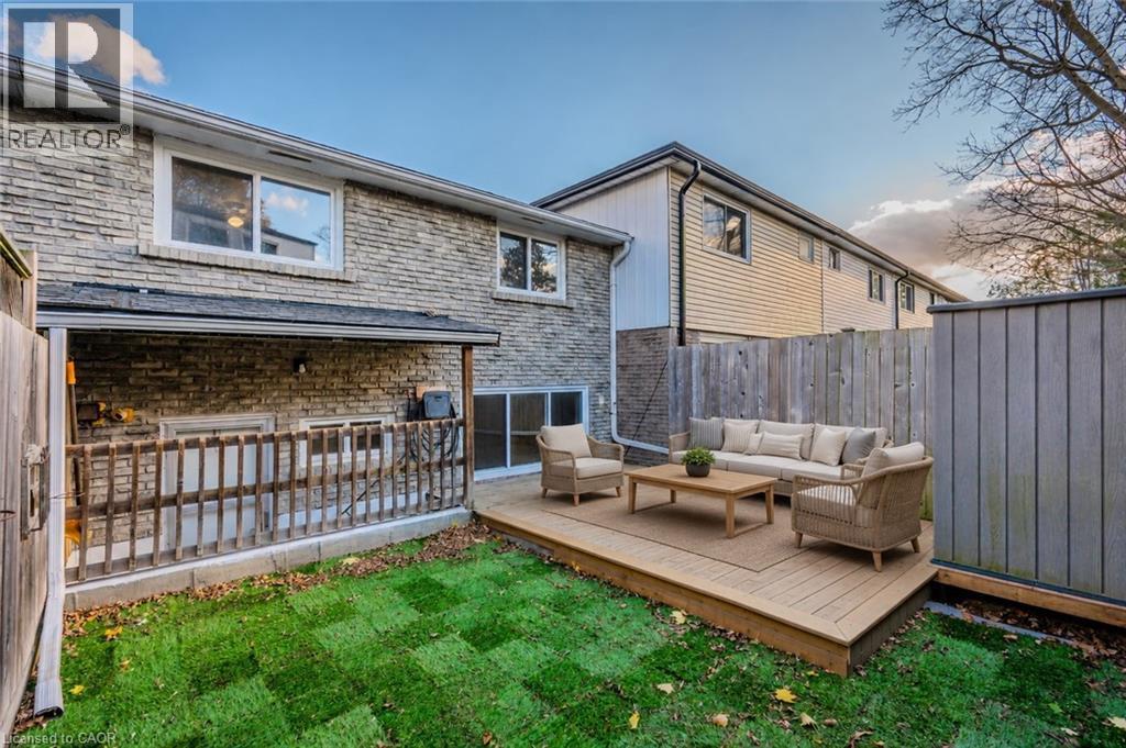 Backyard (Virtually Staged) - 550 Parkview Crescent, Cambridge, ON