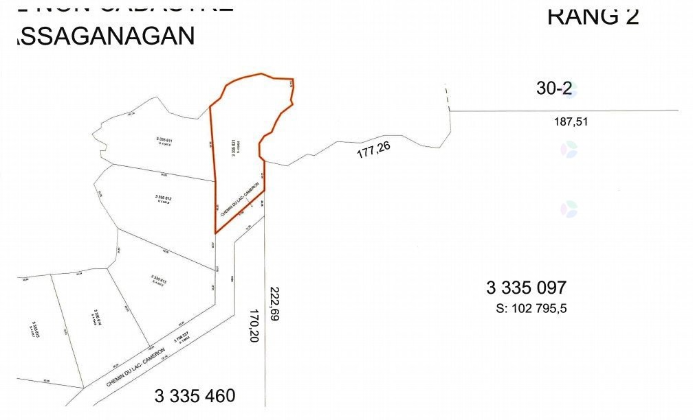 Floor Plan - Ch. Du Lac-Cameron, Saint-Eugène-De-Guigues, QC