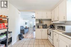 Upper level kitchen (now vacant) -