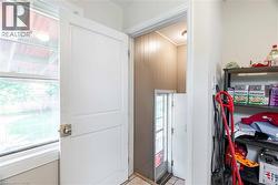 Upper access to rear door/lower level(now vacant) -