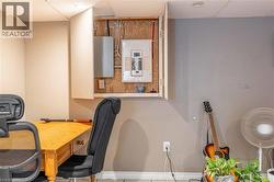 lower level; view of electrical panel - modern -