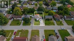 aerial view showcasing property facing south -