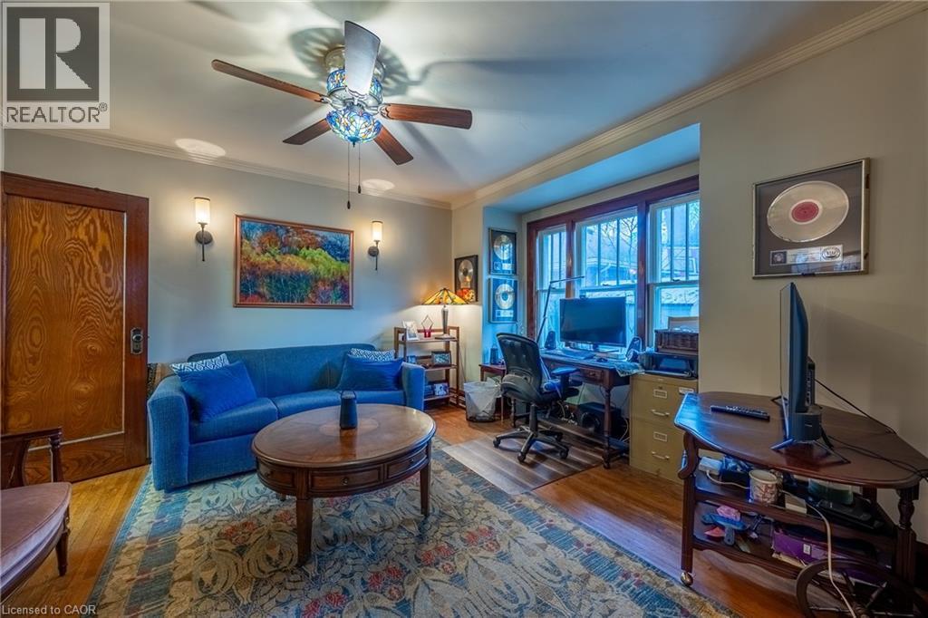 Dining Room currently set up as a studio/sitting room - 72 Crescent Boulevard, Simcoe, ON - Indoor Photo Showing Living Room
