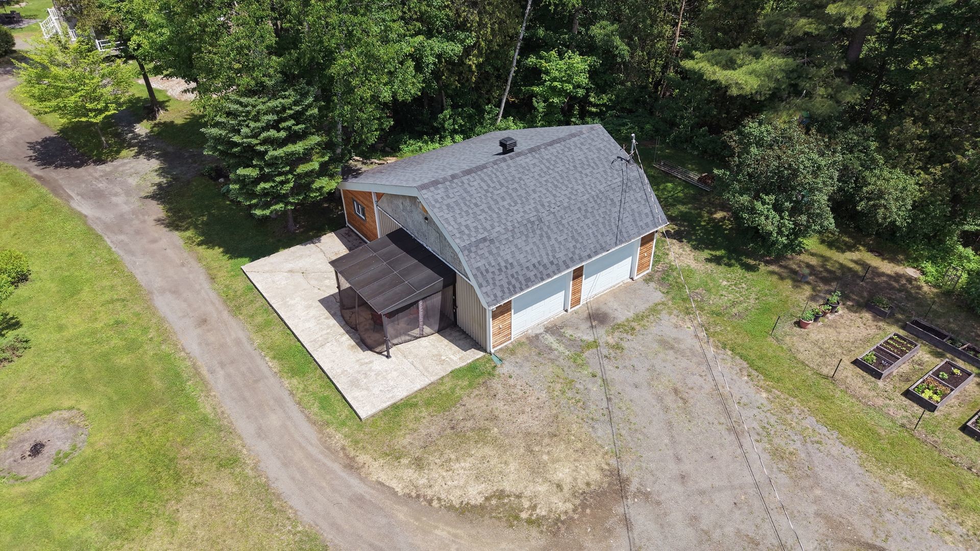 Aerial View - 995 4E Rang, Saint-Calixte, QC - Outdoor