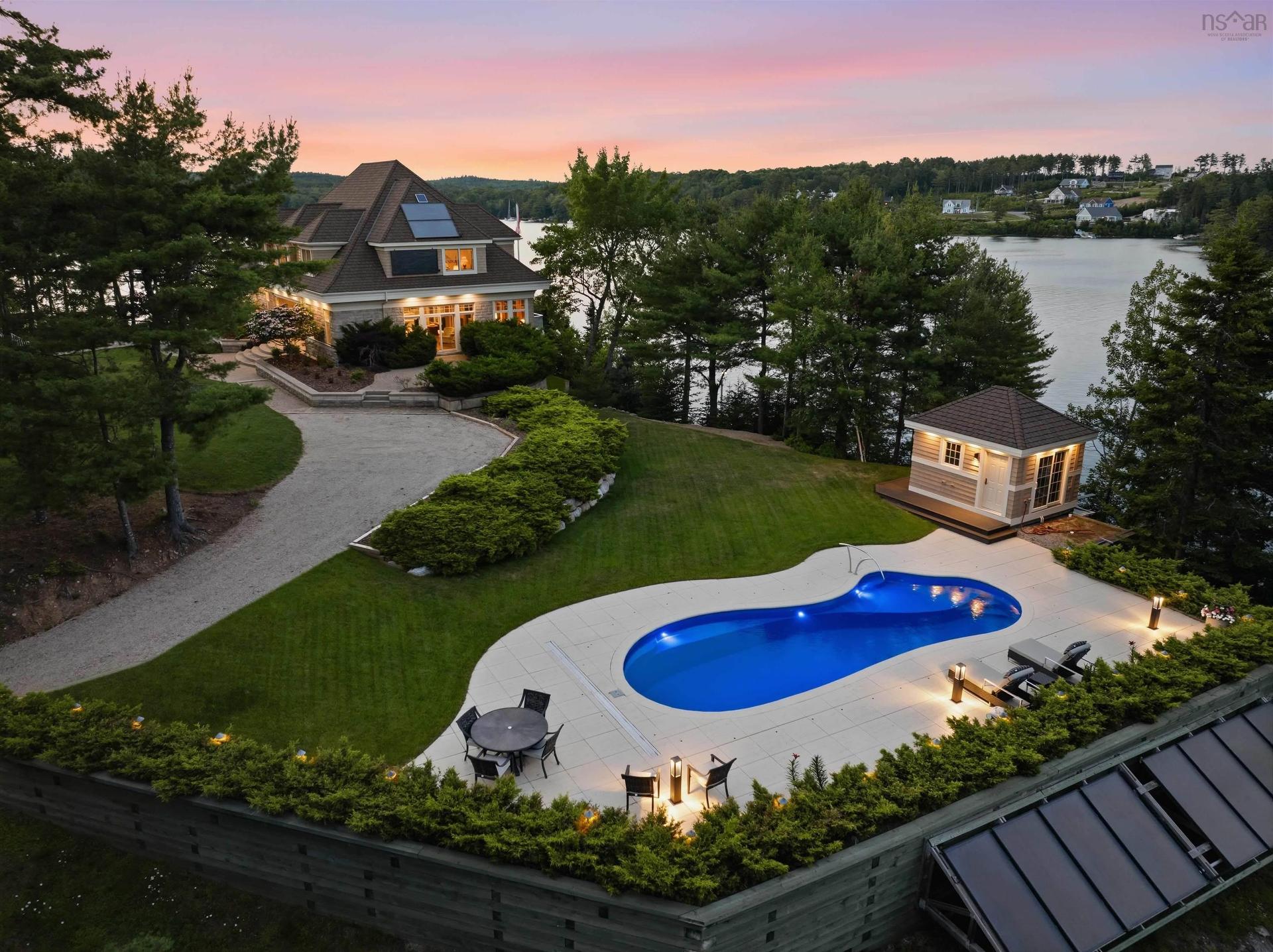 6 Mary Lane, Chester Basin, NS - Outdoor With In Ground Pool