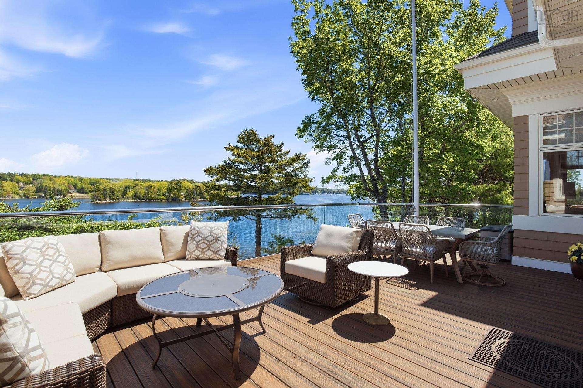6 Mary Lane, Chester Basin, NS - Outdoor With Body Of Water With Deck Patio Veranda