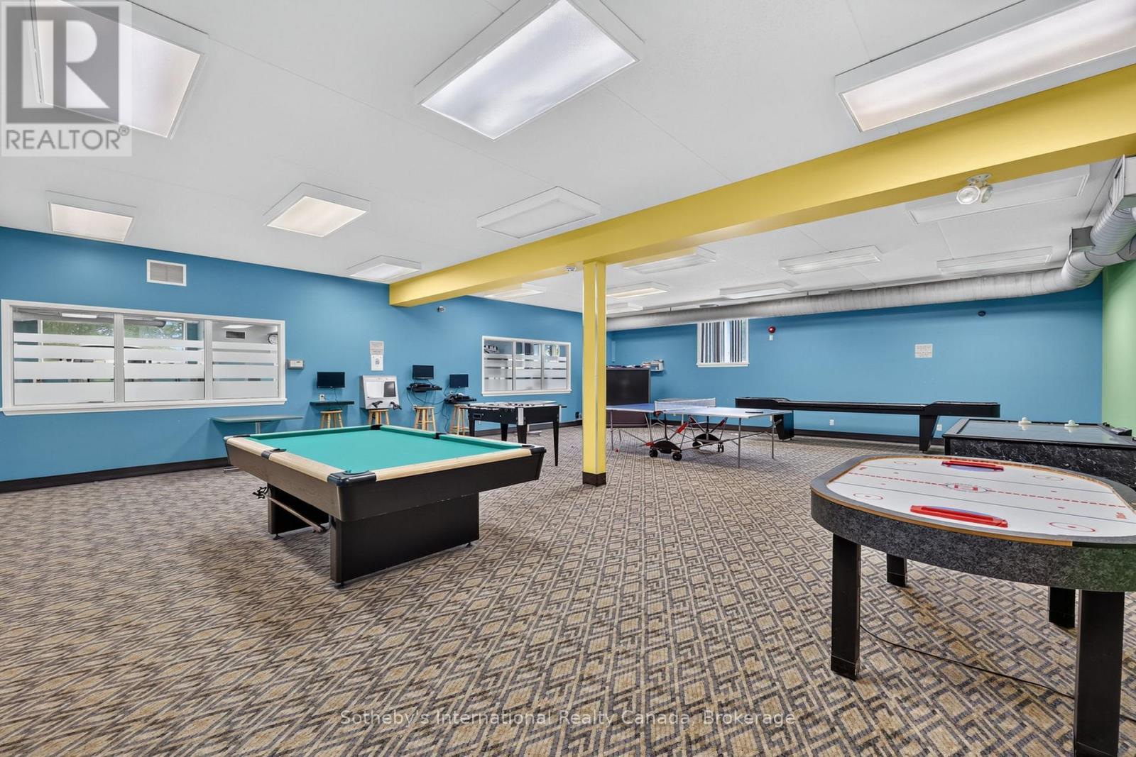 Children's Games Room in Community Centre - 441 Mariners Way, Collingwood, ON