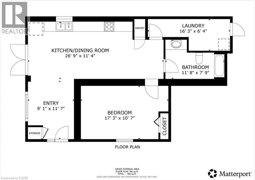Floor plan - 129 St George Street, Kitchener, ON