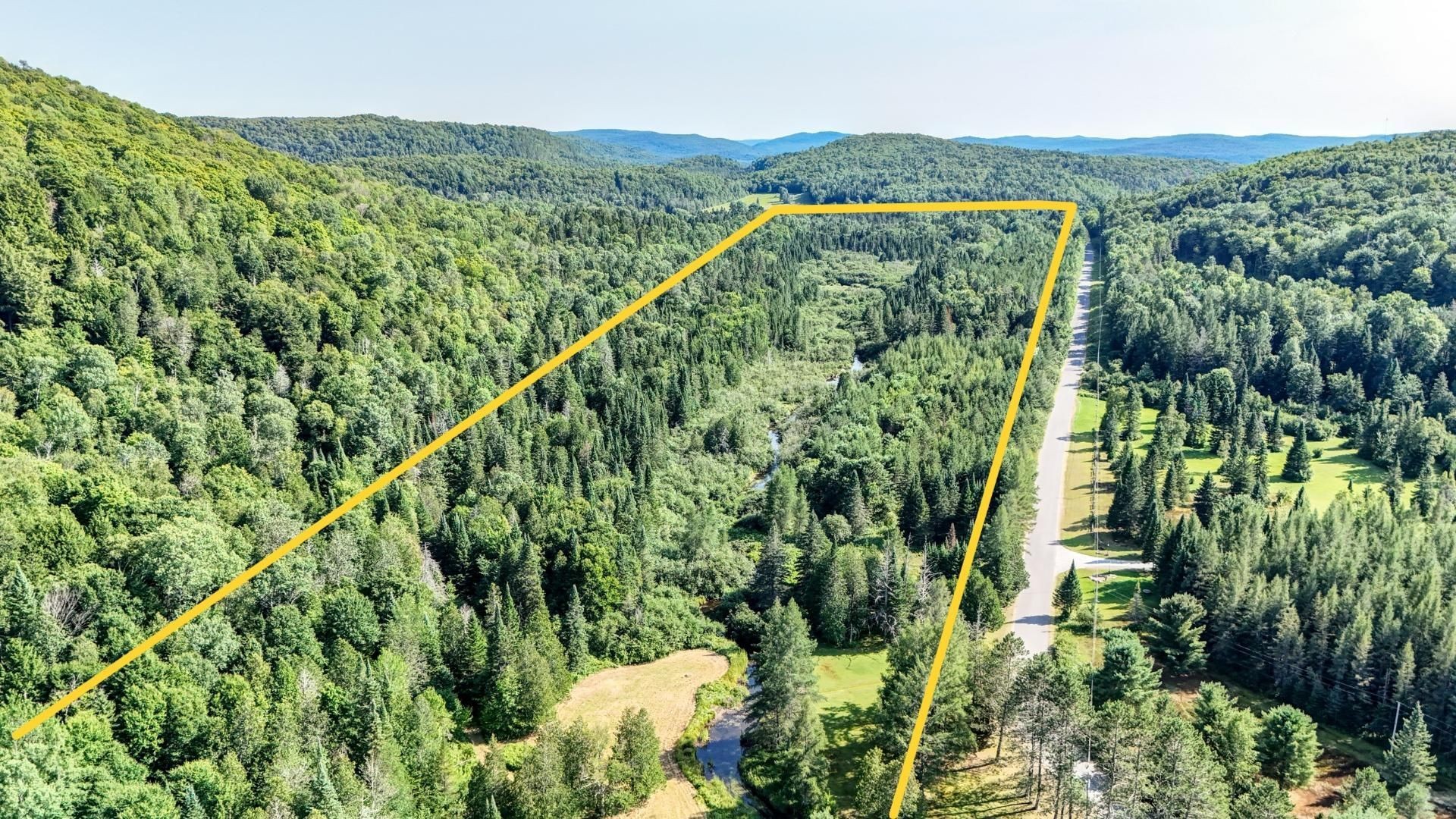 Aerial View - 101 Ch. De Barkmere, Barkmere, QC