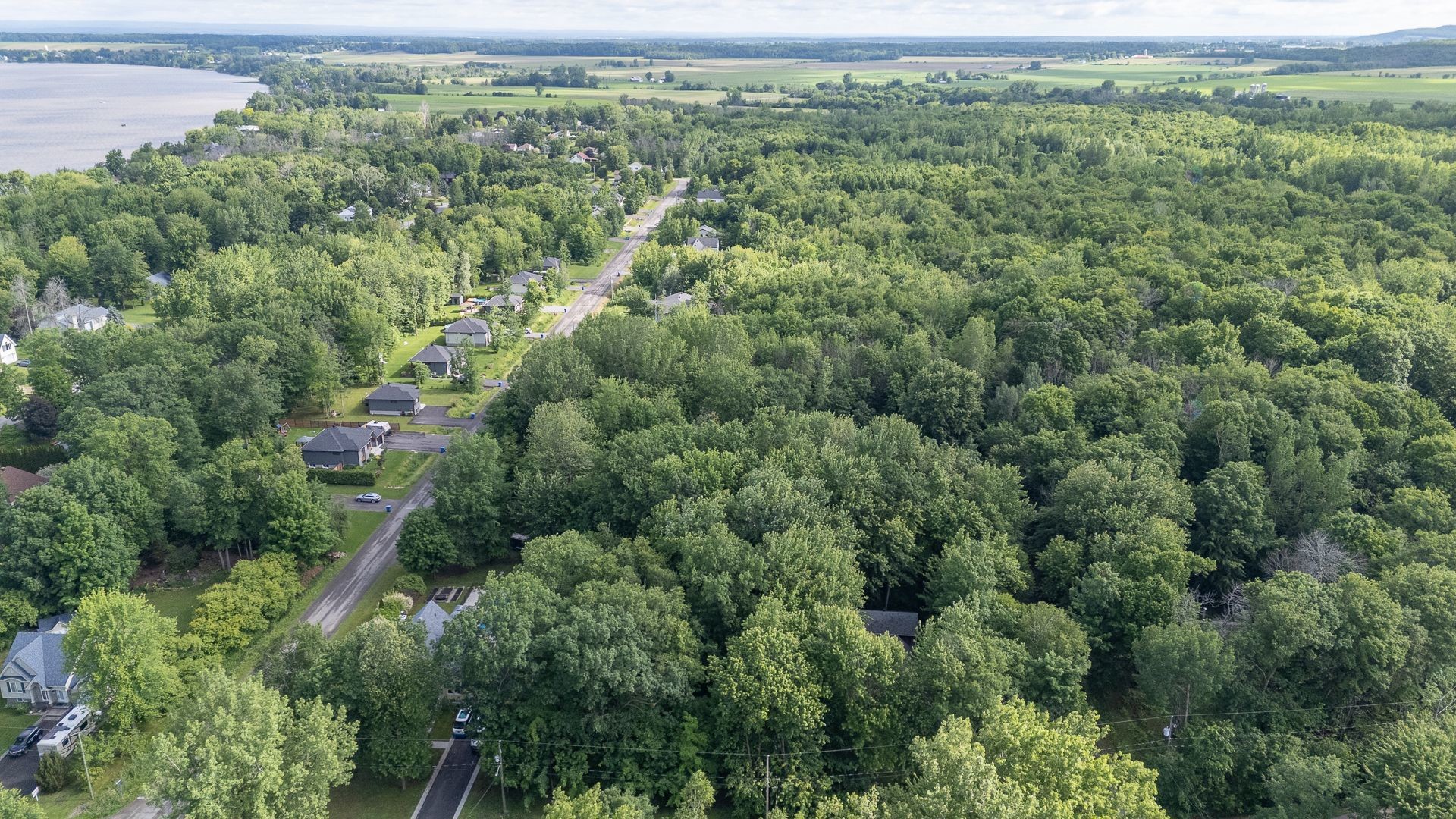 Photo aérienne - Rue Du Hauban, Oka, QC