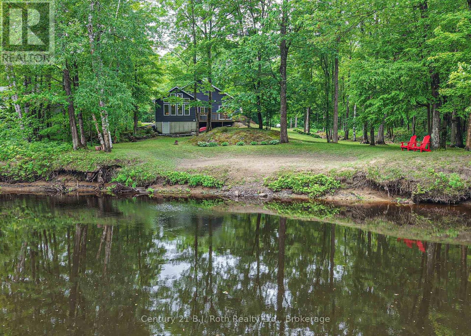 Beautiful setting on the Black River - 7463 Davy Drive, Ramara, ON