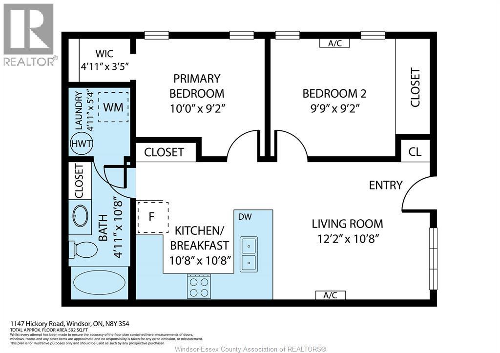 1147 Hickory Unit# Upper, Windsor, ON