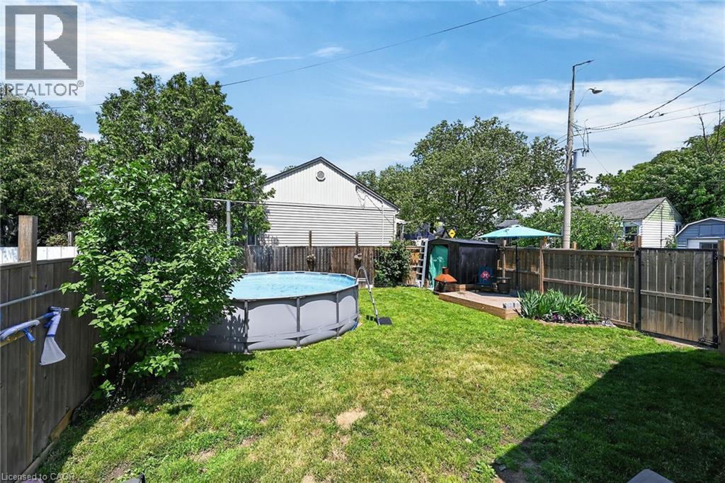 331 Guelph Street, Hamilton, ON - Outdoor With Above Ground Pool
