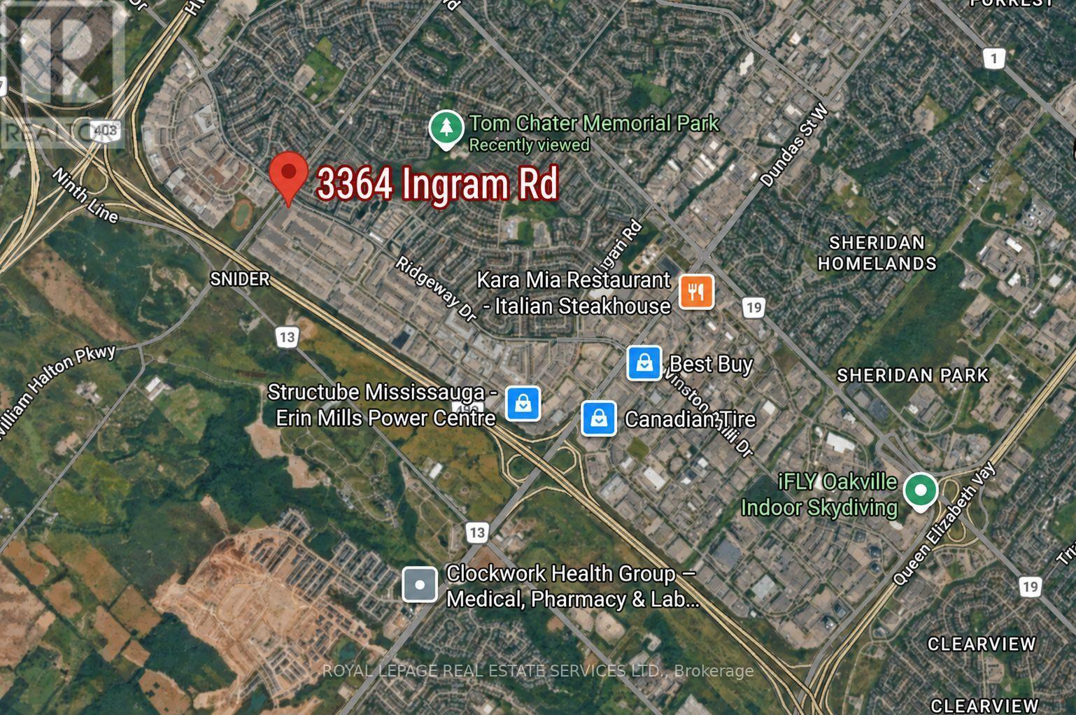Close to Erin Mills Power Centre, Hwys & Much More - 3364 Ingram Road, Mississauga, ON