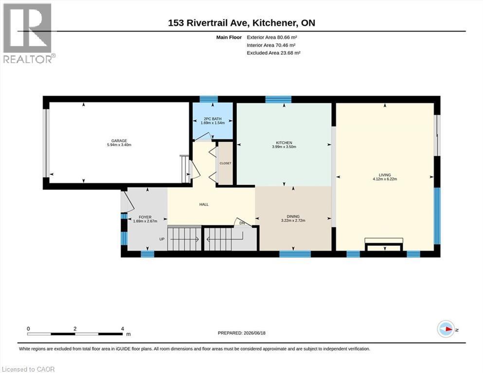 Floor plan - 153 Rivertrail Avenue, Kitchener, ON - Other