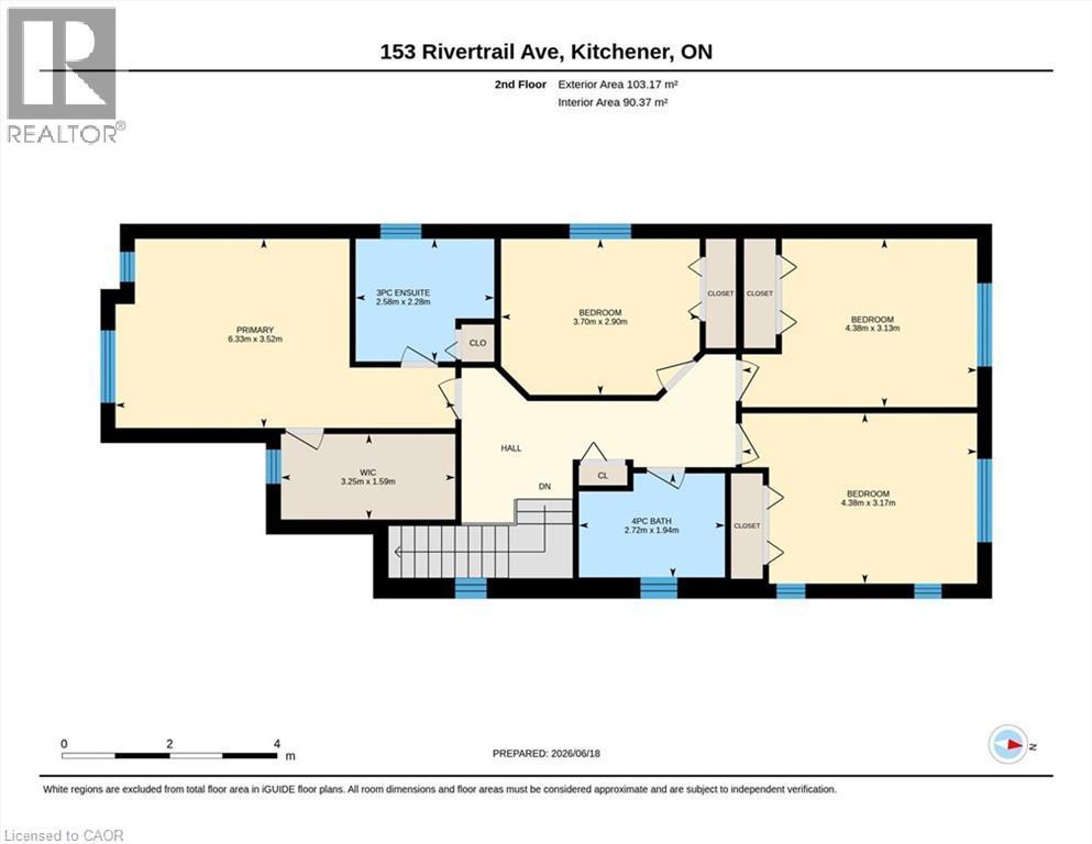 Floor plan - 153 Rivertrail Avenue, Kitchener, ON - Other