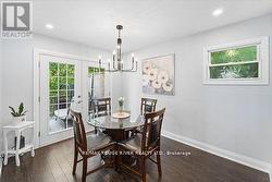 Seperate Dining room with French doors - 