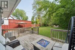 Huge yard with deck and seperate patio area - 