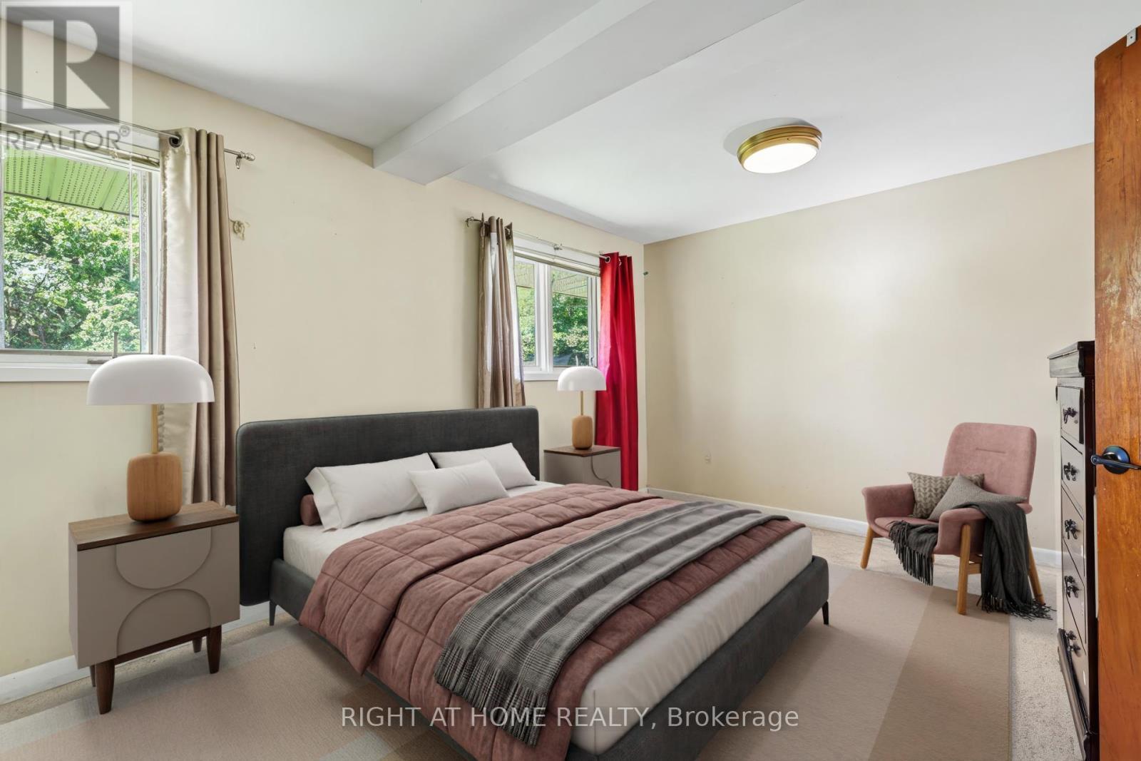 Primary Bedroom - (2 Bedrooms converted into 1) - 1640 Fisher Avenue, Ottawa, ON