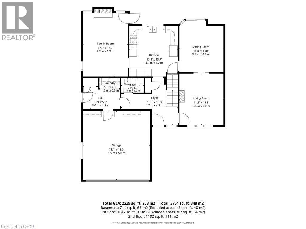 Floor plan - Main - 120 Lynndale Road, Simcoe, ON