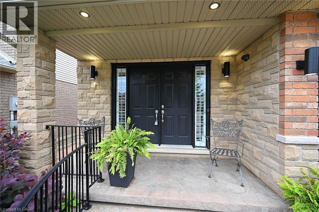 Double Entry from Covered Porch - 43 Wilbur Drive, Binbrook, ON