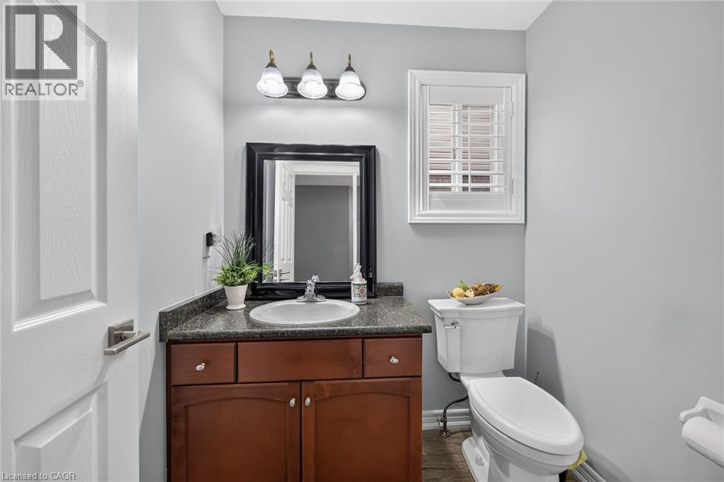 main floor bathroom with space to turn around - 43 Wilbur Drive, Binbrook, ON