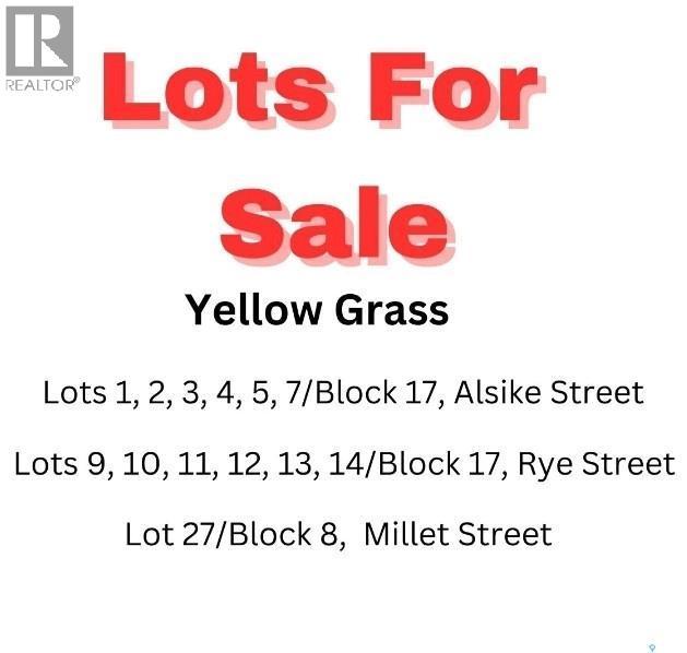 Lot 14 Rye Street, Yellow Grass, SK