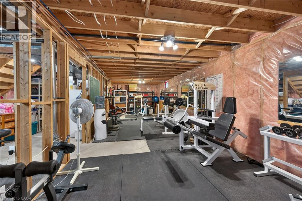 84 Jamieson Drive, Caledonia, ON - Indoor Photo Showing Gym Room
