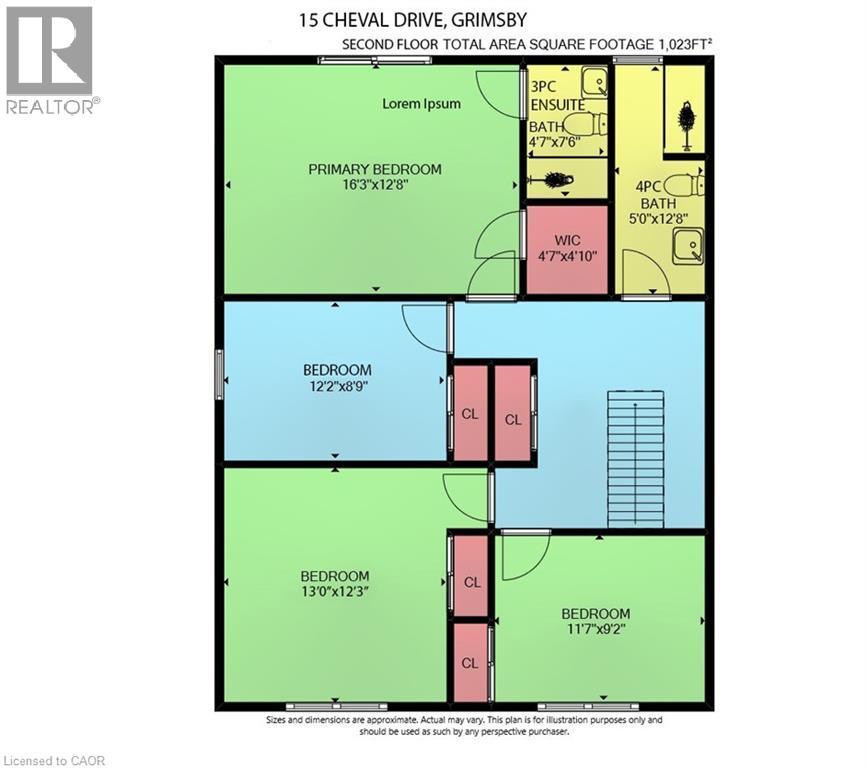 Floor plan - 15 Cheval Drive, Grimsby, ON - Other