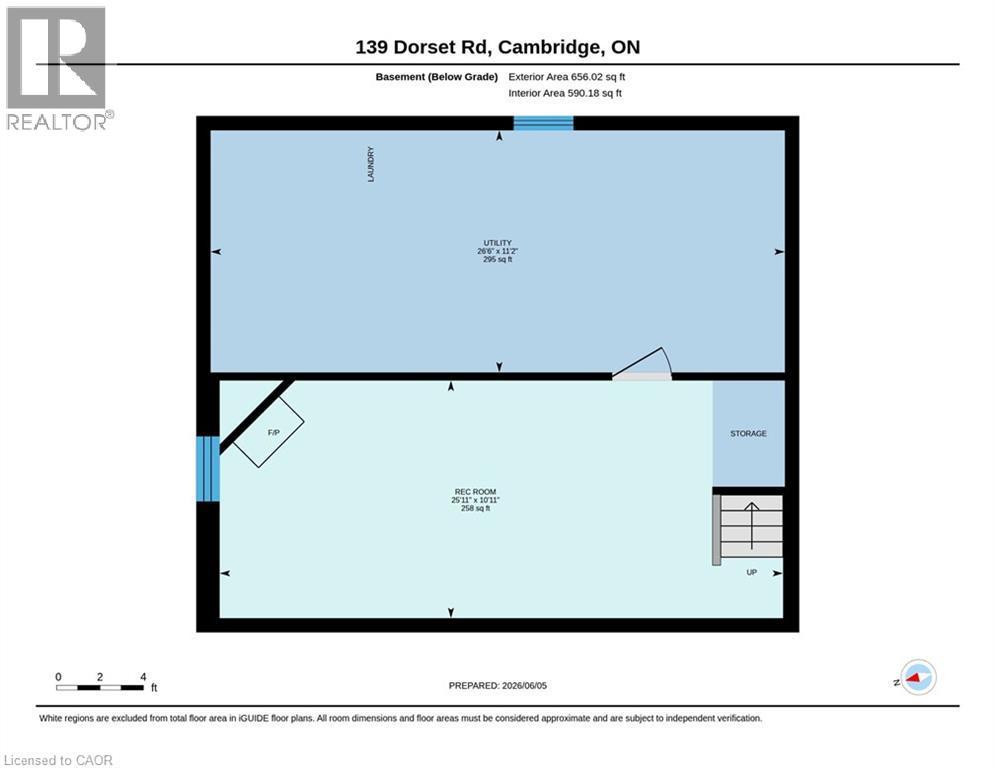 Floor plan - 139 Dorset Road, Cambridge, ON