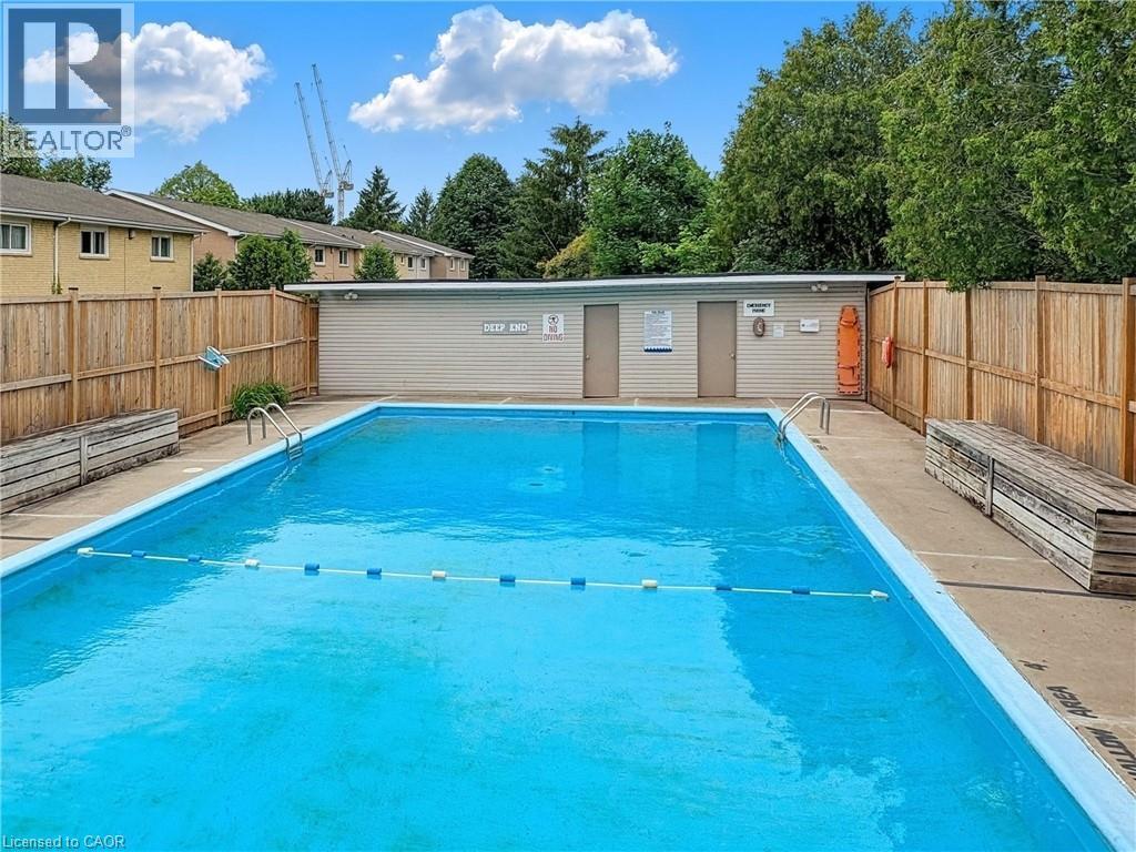 513 Weber Street N Unit# B, Waterloo, ON - Outdoor With In Ground Pool