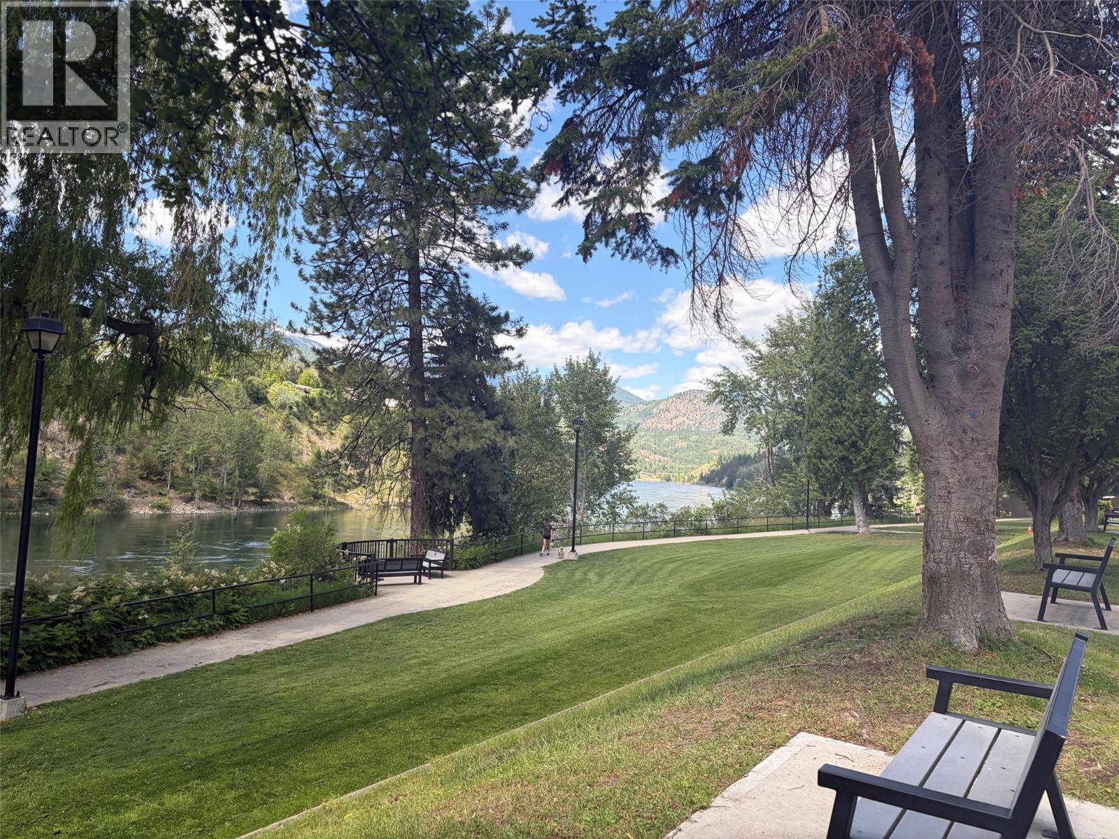 View of Columbia River on walkway - 1110 Second Avenue, Trail, BC